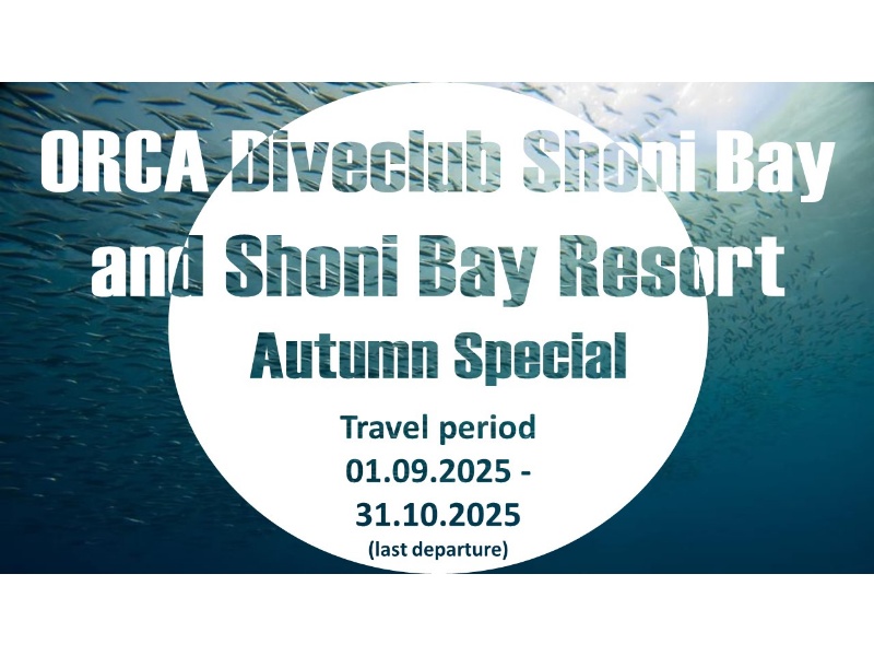 Autumn Special ORCA Dive Club Shoni Bay and Shoni Bay Resort